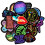 Stickerpakket - Neon3multicolor 3