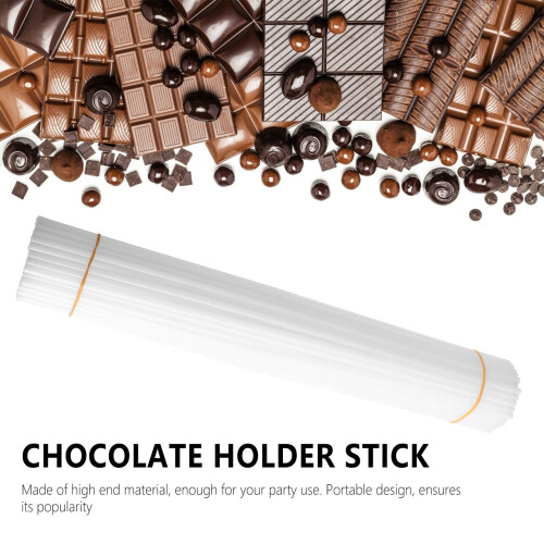 100 τεμάχια Lollipop Sticks Cake Pops Εργαλεία για Γαμήλια Μπισκότα Σοκολάτας και Γλυκά 1