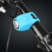 Bicycle Horn 120dB, Compatible with City Bike, Cruiser, Road Bike, Handlebar 22.2-26.0mm