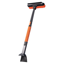 2 in 1 & 5 in 1 Aluminum Snow Shovel for Car - Lightweight Telescopic, Removable, Multipurpose Snow Removal Tool