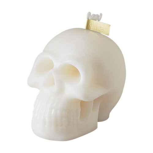Vela perfumada con forma de calavera de YiFudd 1