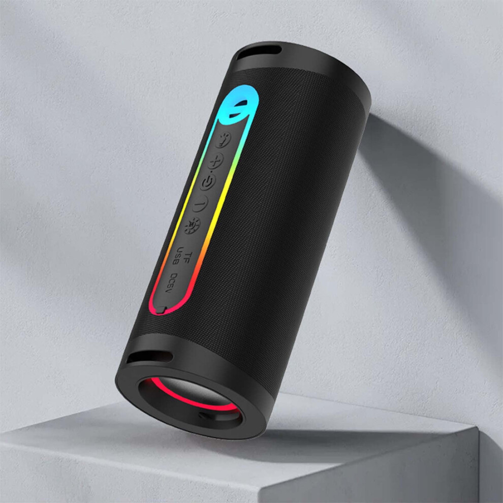 Jacenvly 2024 New Bluetooth Speakers On Sale Portable Bluetooth Speaker Outdoor Rmg Subwoofer Light/Black 9004841989815