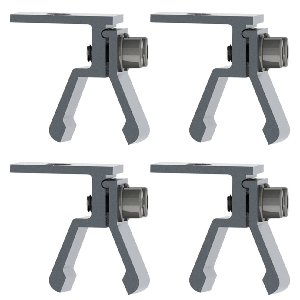 4 Pcs Standing Seam Clamp Roof Seam Clamp Sheet Seam Clamp Mounting Solar Pv 9340258903380