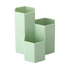 Portalápices esmerilado para mesa, estuche de cosméticos multifuncional de gran capacidad, portalápices para estudiantes.