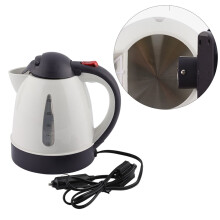 Bouilloire électrique de voiture, chauffe rapide et silencieuse, arrêt automatique (12V150W)