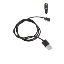Držák nabíječky Stojan Základna Nabíjecí kabel pro Smartwatch 2Pin 2,84 mm Smartwatch Univerzální USB magnetický nabíjecí kabel
