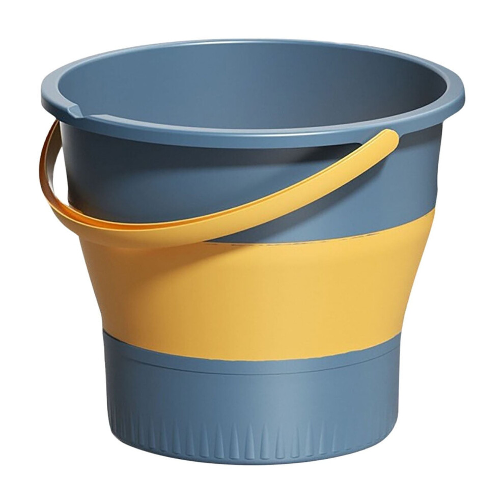 Savings Clearance! Zeceouar Folding Water Bucket, Portable Handheld Plastic Bucket For Outdoor, Fishing, Car Wash, Travel, Household - Compatible 9423501352545
