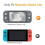 2x Tempered Glass Screen Protector Compatible with Nintendo Switch Lite Transparent one size 2