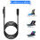 Câble d'alimentation USB Type C15V PD pour ordinateur portable Surface Pro 7/6/5/4/3/GO/BOOK 1/2 2