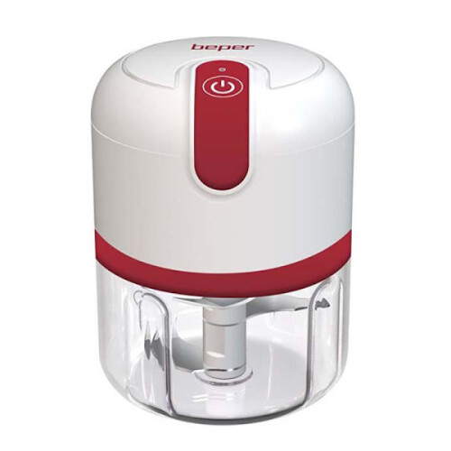Oplaadbare mini-hakmolen - 30W wit 1