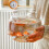 Acquario in plastica con base per pesci Betta e terrario per tartarughe 5