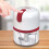 Oplaadbare mini-hakmolen - 30W wit 5
