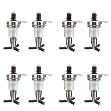 Lot de 8 embouts de rechange de 45 ml (1,5 oz) pour distributeur de shots mural Bar Butler avec porte-bouteilles rotatif