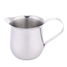 Pichet Ă lait DEWIN - Pichet Ă lait multifonction en acier inoxydable pour latte art - Tasse de cuisine - 90/240 ml (240 ml / 8 oz)