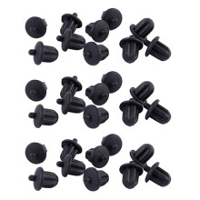 30x Schwarze Gummi-Staubschutzkappen für 6,35-mm-Audiobuchse, PC, DVD-Mikrofonbuchse