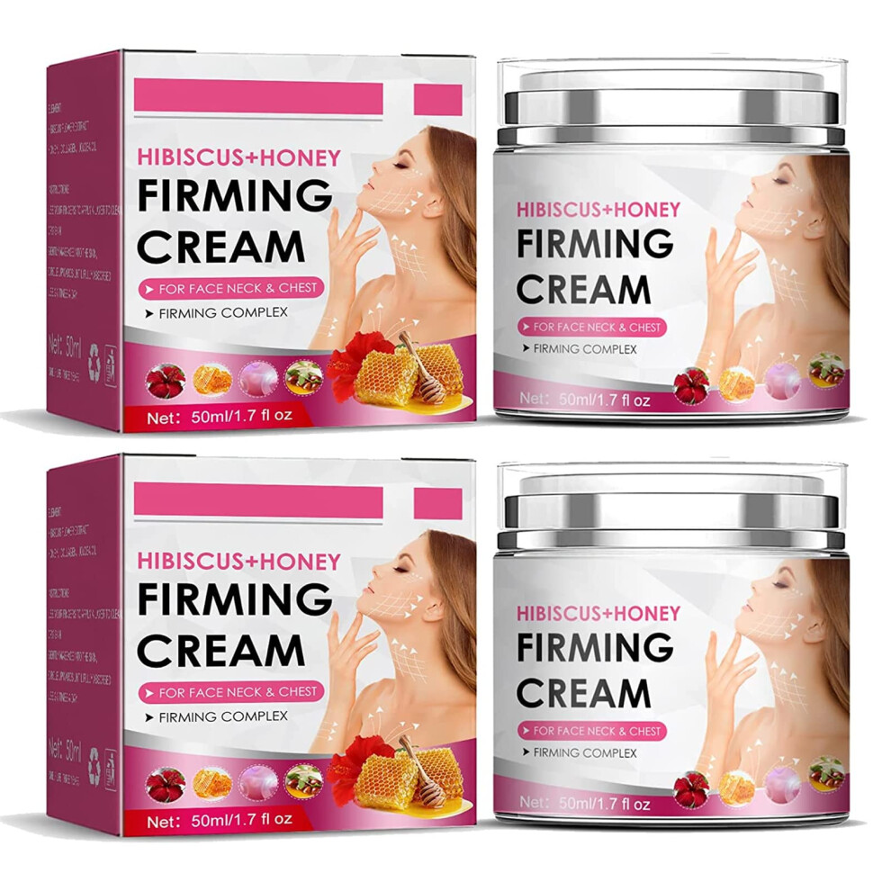 Cream Hibiscus And Honey Firming 50Ml Antiaging Face And Neck Tightening Hydrating Creme