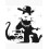 Gangsta Rat - Banksy Graffiti Modern Art Decor Unframe 1