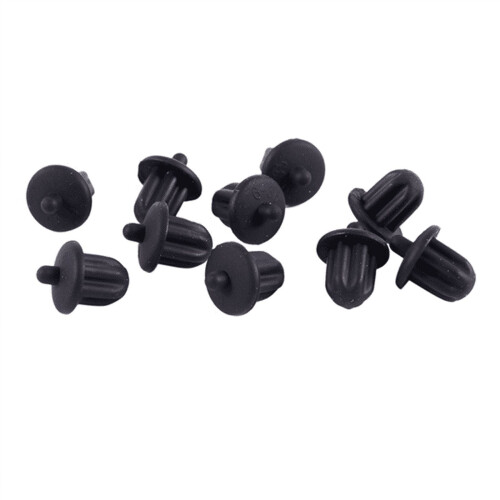 30 pezzi di coperture antipolvere in gomma nera per jack audio da 6,35 mm per PC, DVD e microfono. 2
