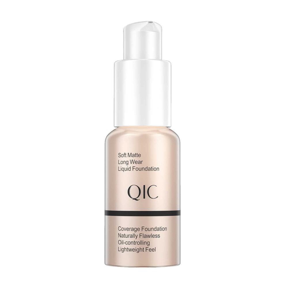 Liquid Foundation Full Coverage Concealer Makeup 30ml Long Lasting Oil Control Brightening