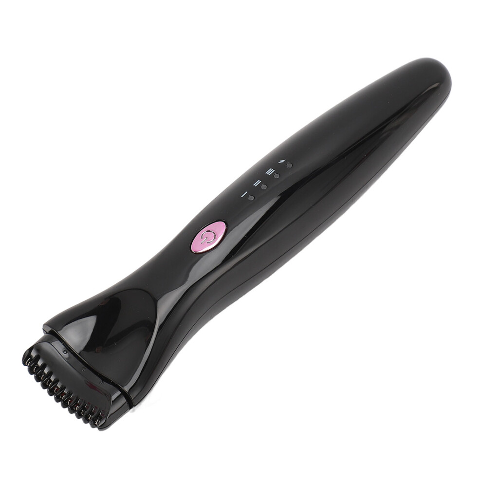 Unisex Black Heated Electric Eyelash Curler Rechargeable 200Mah For Lasting Curl