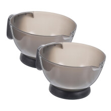 Hair Dye Mixing Bowl Set with Handle, Durable EasyClean Reusable Tint Bowls for Salon and Home