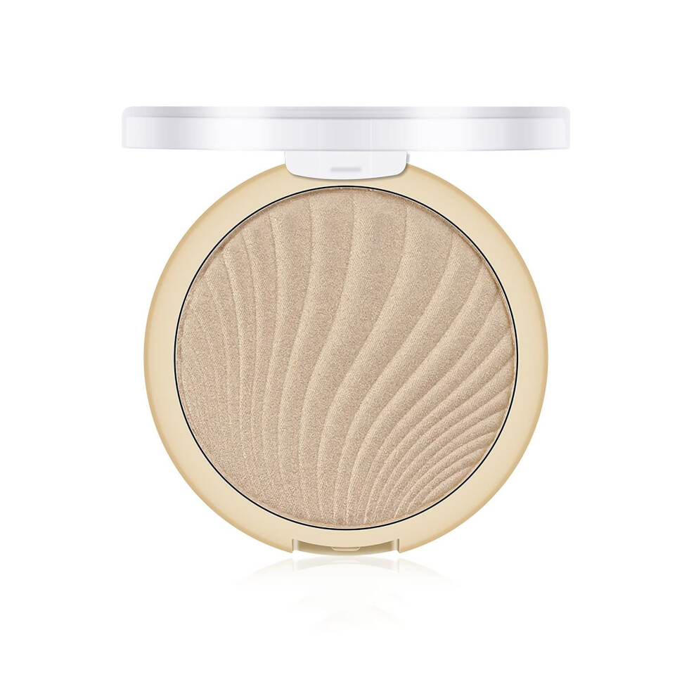 Waterproof Long Lasting Highlighter Palette with Natural Glow Shimmer Powder #02
