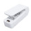 Mini scelle-sac ABS blanc 3,3x9x3,5 cm 50,00 g 2xAA 1