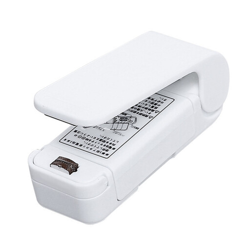 Mini scelle-sac ABS blanc 3,3x9x3,5 cm 50,00 g 2xAA