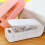 Mini scelle-sac ABS blanc 3,3x9x3,5 cm 50,00 g 2xAA 12