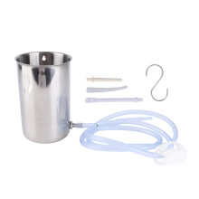 304 Edelstahl Enema-Eimer Set, 1L Haushaltsreiniger