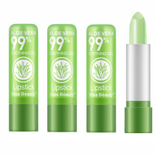 Aloe Vera Color Changing Lipstick Set 3 Pack Long Lasting Moisturizing Waterproof Lip Balm