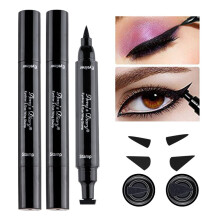 Waterproof Winged Eyeliner Stamp with DoubleSided Pen for  Symmetrical Cat Eye