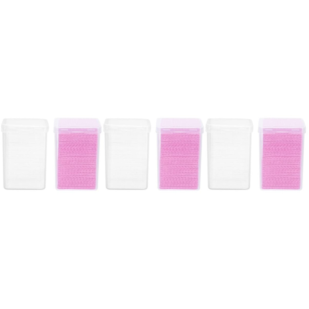 Eyelash Glue Wipes Lint  Pads Prevent Glue Clogging in Moisture Proof Box for Lash Extensions