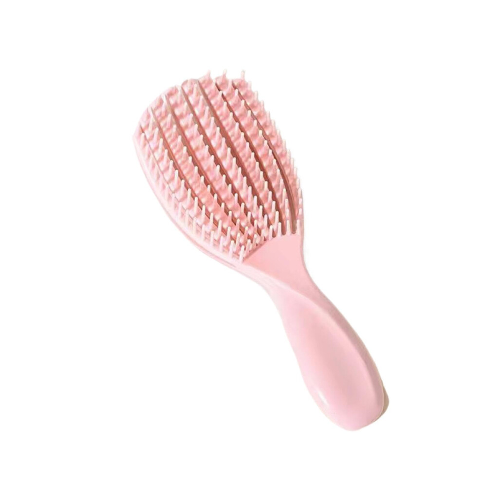 Detangling Hair Brush for Wet and Dry Hair with Ergonomic Grip Paddle Design for Curly Hair