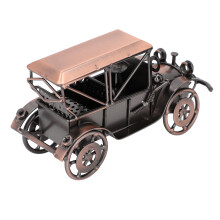 Miniatura di Carro Cinquecentesco in Ferro Vintage 20x11,5cm Decor Industriale, Bronzo Retrò