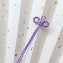 10PCS Purple Chinese Knot Tassels for Home Decoration Curtains and DIY Craft Projects