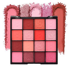 16 Color Eyeshadow Palette Matte Shimmer Glitter Waterproof Warm Tones  Pigment