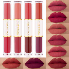 8 Colors Matte Liquid Lipstick Set Waterproof Long Lasting Velvet Finish Nonstick Lip Gloss Gift