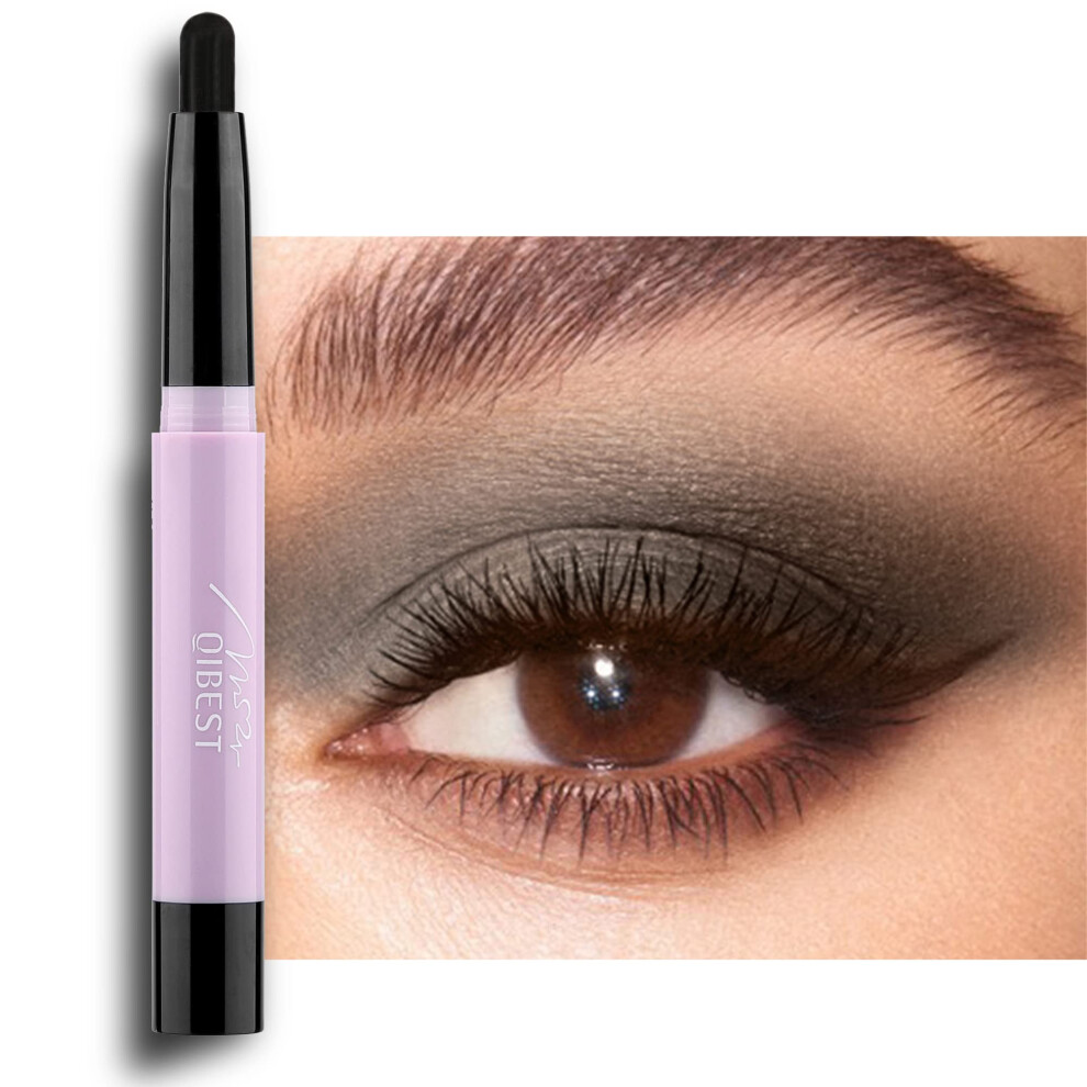 Cream Eyeshadow Stick With Matte And Shimmer, Waterproof Pencil, Long Lasting Glitter Ash Matte