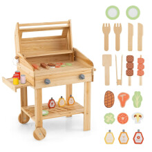 Ensemble de jeu de barbecue pour enfants avec nourriture de jeu et outils et accessoires de gril ensemble de cuisine