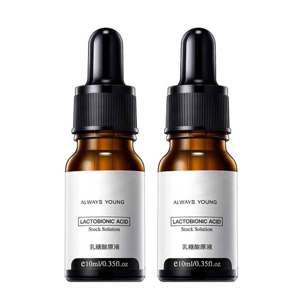 Anti Aging Serum 2pcs with Instant Wrinkle Smoothing, Hydrating Facial Essence for Pore Minimizing