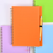 Cahier d'écolier WinysinA5 avec stylo, format A5, feuilles mobiles, idéal pour les devoirs et les fournitures scolaires.