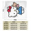 Hello Kitty Blanket Ultra-Soft Micro Fleece Blanket Microfiber Throw Blankets For Couch Sofa Bed40"X30" 3