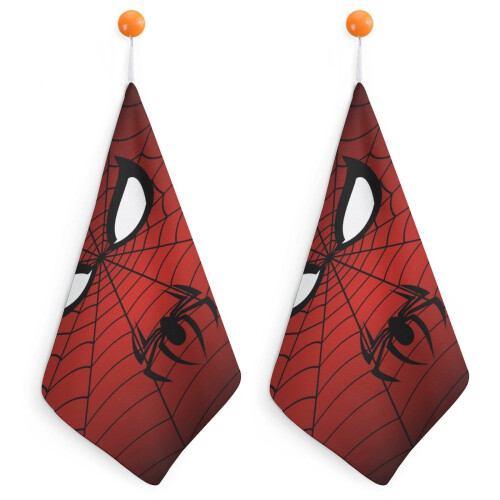 Χειροπετσέτες Spider-Man για το μπάνιο, Βαμβακερές πετσέτες προσώπου απαλές