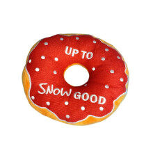 Knuffel in de vorm van een donut voor huisdieren, kauwspeelgoed voor honden, puppy's, katten, trekspelletjes en kauwspeeltjes voor mopshonden en