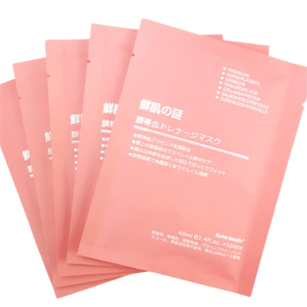 Facial Sheet Mask 50PCS Deep Hydration AntiAging Care Moisturizing for All Skin Types