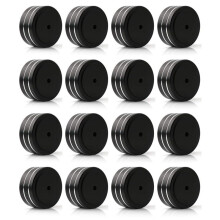 16 stuks 40x20mm aluminium HiFi versterker luidspreker isolatiestandaard draaitafel voetjes