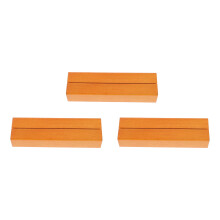 3-teiliger Postkartenständer aus Holz, Bilderständer aus Holz, Namenskartenständer aus Holz