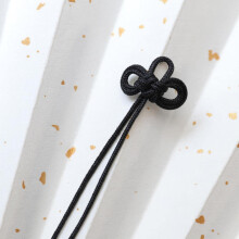10PCS Chinese Knot Tassel Ornaments for Home Decor, Curtains, Clothing, DIY Crafts  Black
