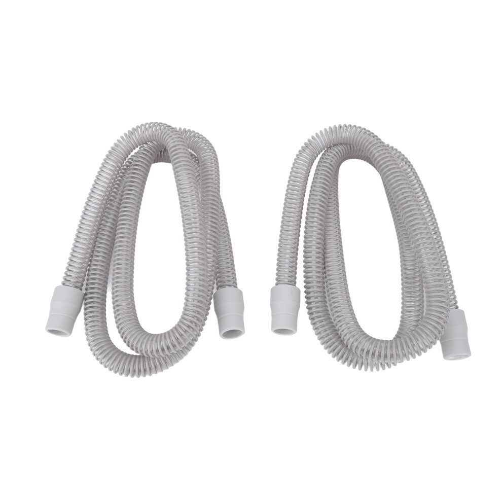 Universal CPAP Tubing for Therapy Devices, Minimizes Mask Leaks Reduces Discomfort, 70.9in Flexible Hose with 22mm Rubber Ends for Seamless